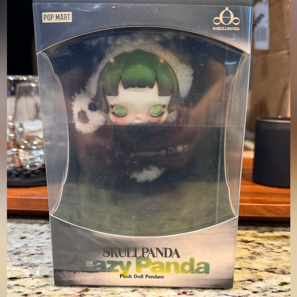 Skullpanda Lazy Panda Plush Doll Pendant LIMITED EDITION NEW - Picture 7 of 10